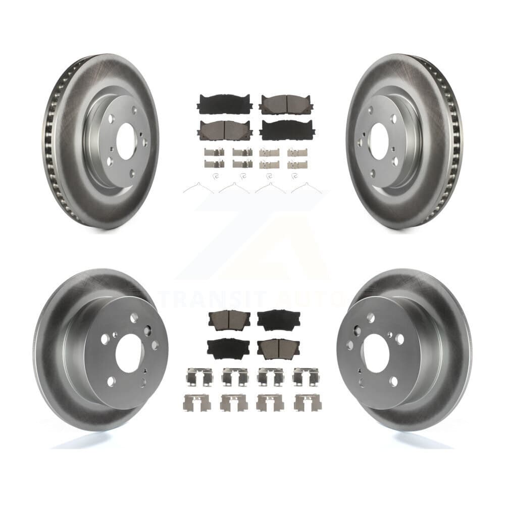 Transit Auto - KGC-101030 - Front and Rear Disc Brake Kits image 1