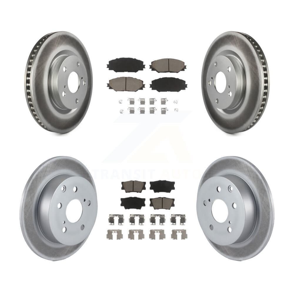 Transit Auto - KGC-101033 - Front and Rear Disc Brake Kits image 1