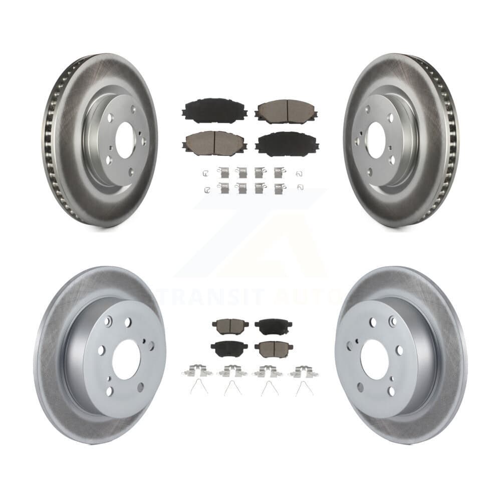 Transit Auto - KGC-101036 - Front and Rear Disc Brake Kits image 1