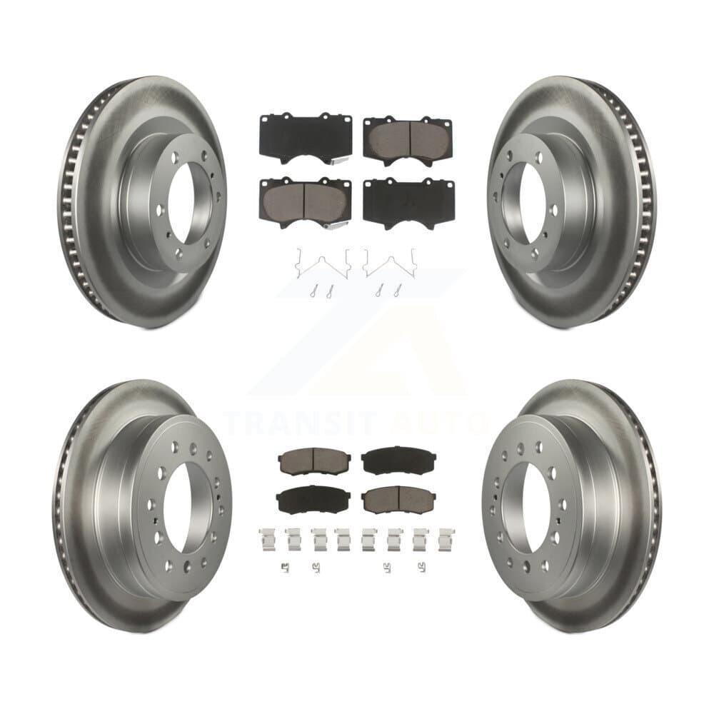 Transit Auto - KGC-101040 - Front and Rear Disc Brake Kits image 1
