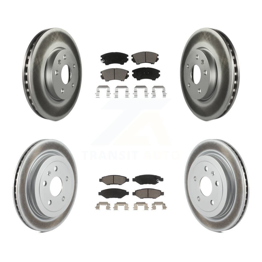 Transit Auto - KGC-101077 - Front and Rear Disc Brake Kits image 1