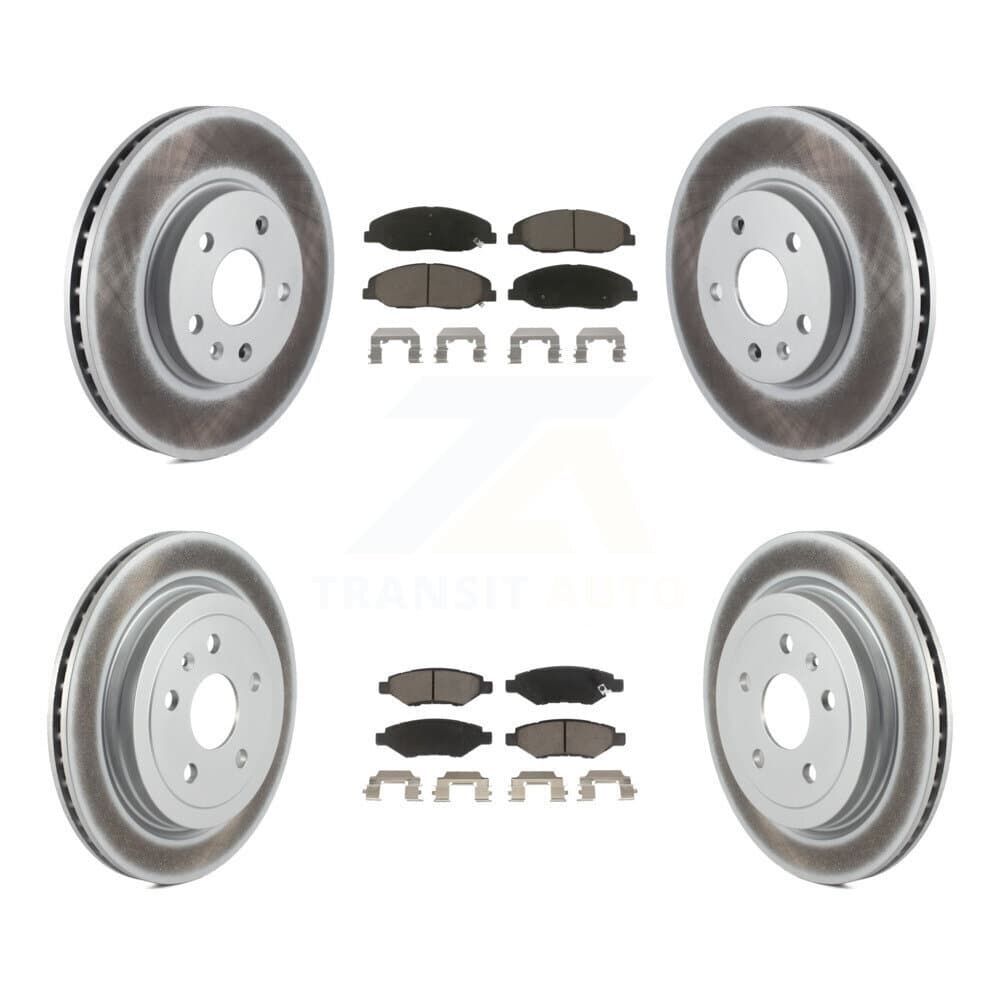 Transit Auto - KGC-101078 - Front and Rear Disc Brake Kits image 1