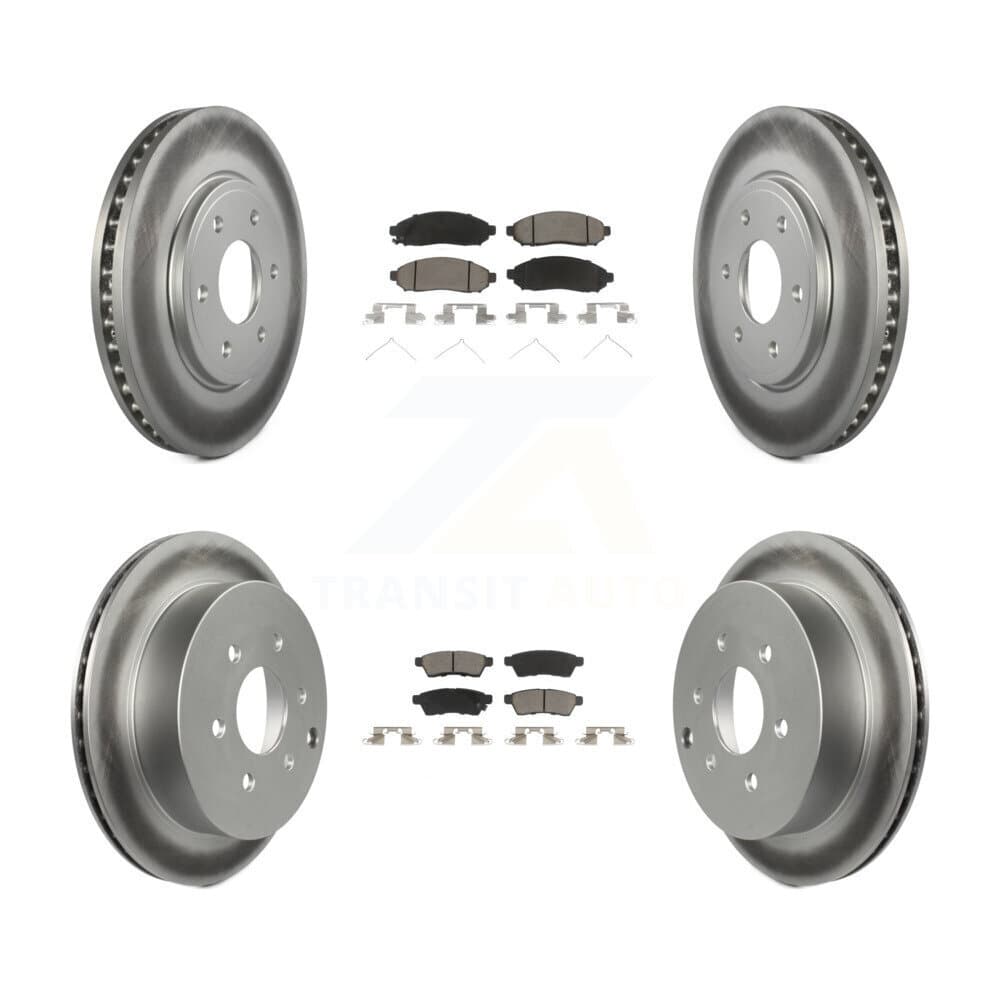 Transit Auto - KGC-101095 - Front and Rear Disc Brake Kits image 1