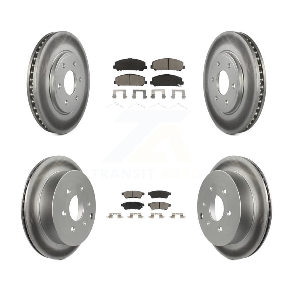 Transit Auto - KGC-101096 - Front and Rear Disc Brake Kits image 1