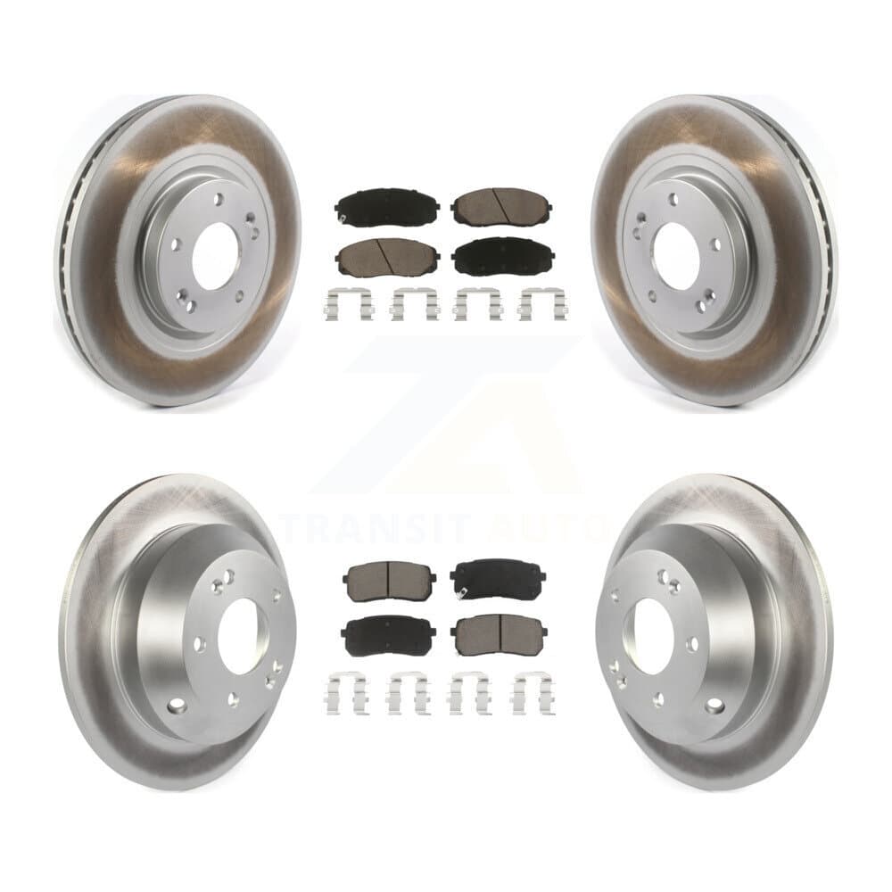 Transit Auto - KGC-101104 - Front and Rear Disc Brake Kits image 1