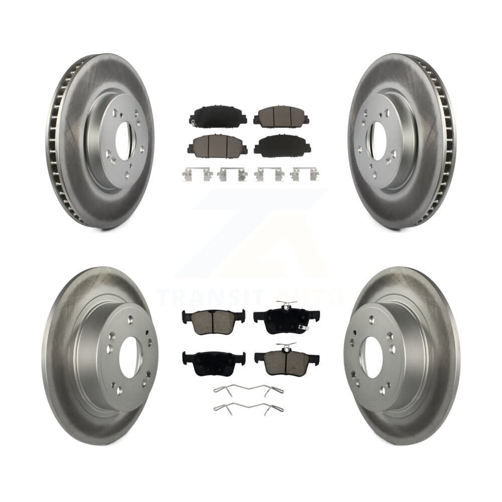 Transit Auto - KGC-101110 - Front and Rear Disc Brake Kits image 1