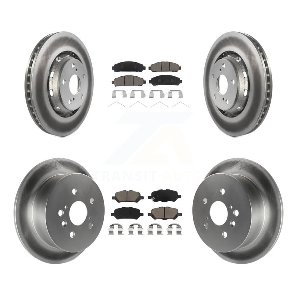Transit Auto - KGC-101128 - Front and Rear Disc Brake Kits image 1