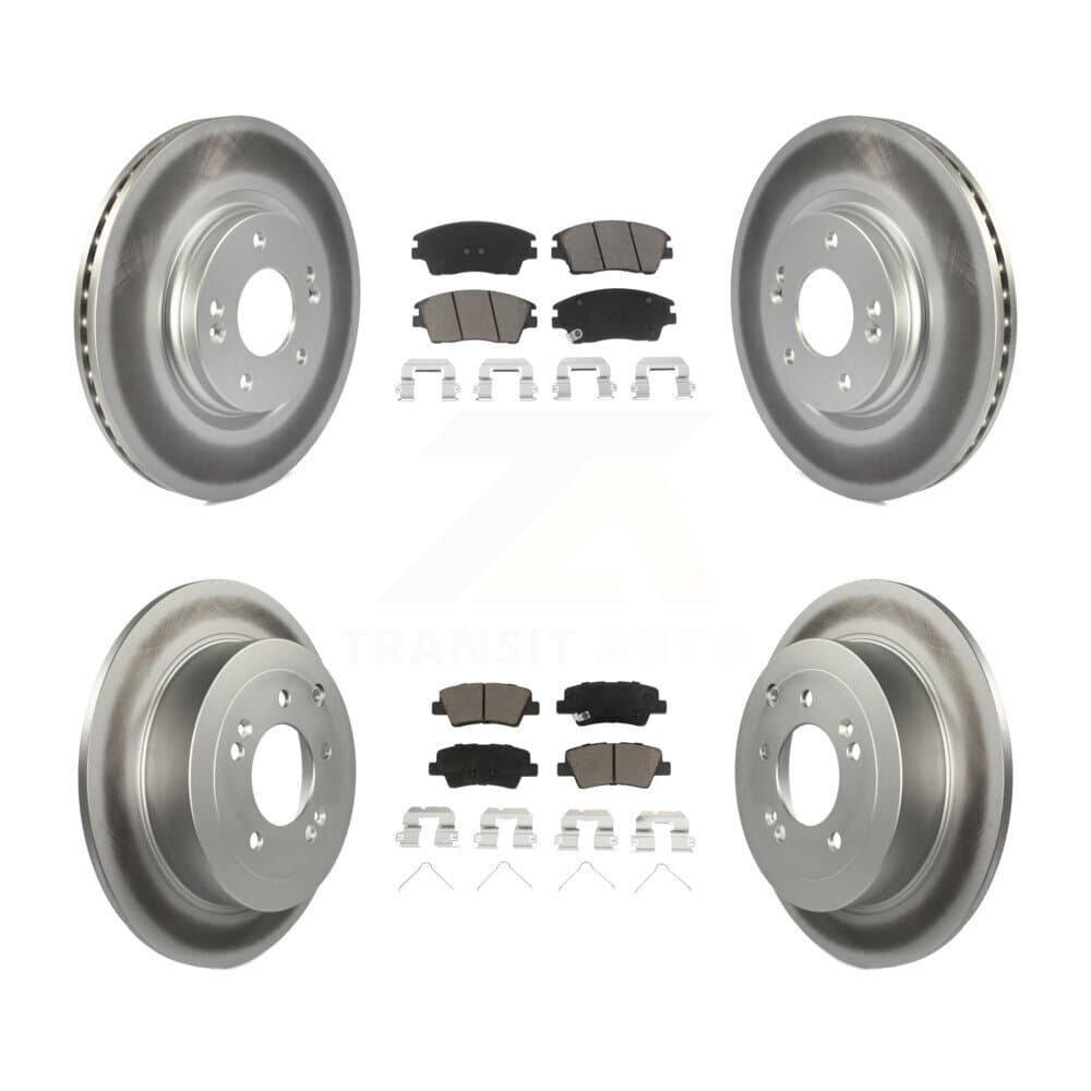 Transit Auto - KGC-101134 - Front and Rear Disc Brake Kits image 1