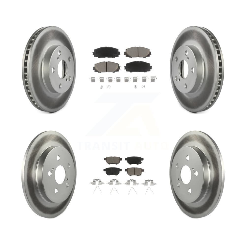 Transit Auto - KGC-101143 - Front and Rear Disc Brake Kits image 1