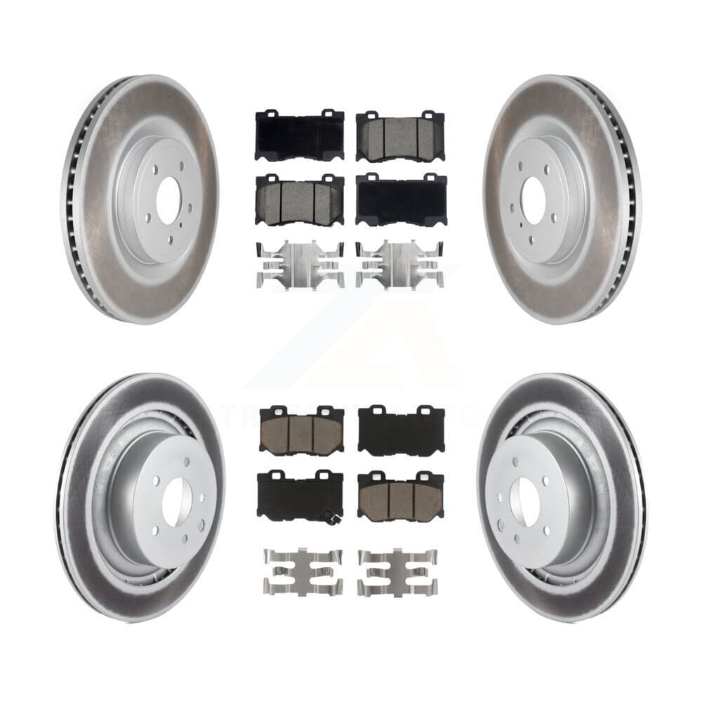 Transit Auto - KGC-101163 - Front and Rear Disc Brake Kits image 1