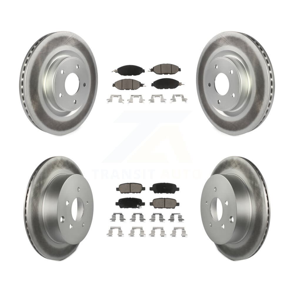 Transit Auto - KGC-101165 - Front and Rear Disc Brake Kits image 1