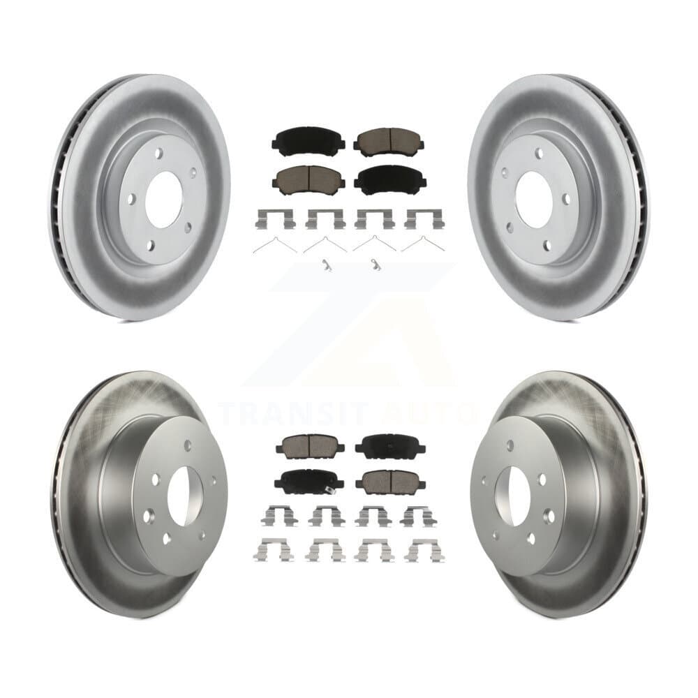 Transit Auto - KGC-101166 - Front and Rear Disc Brake Kits image 1