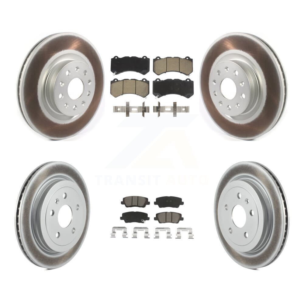 Transit Auto - KGC-101291 - Front and Rear Disc Brake Kits image 1