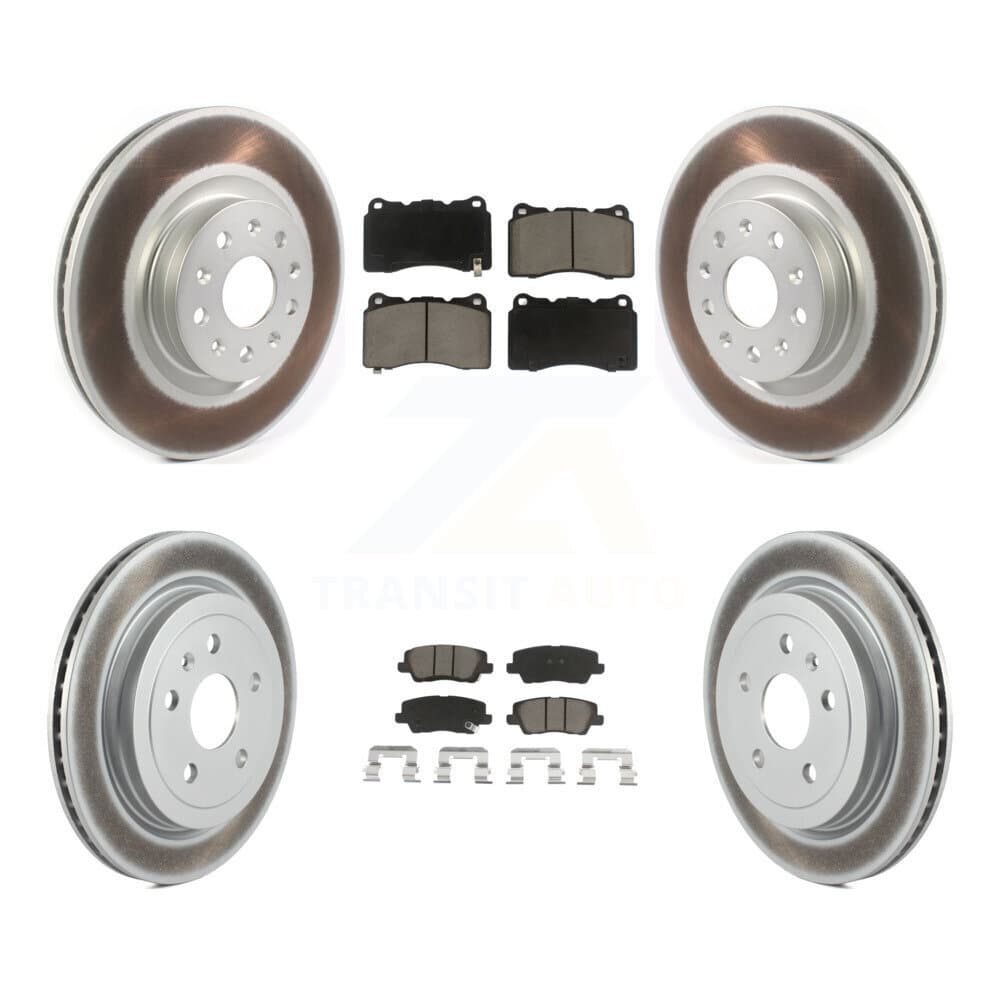 Transit Auto - KGC-101308 - Front and Rear Disc Brake Kits image 1