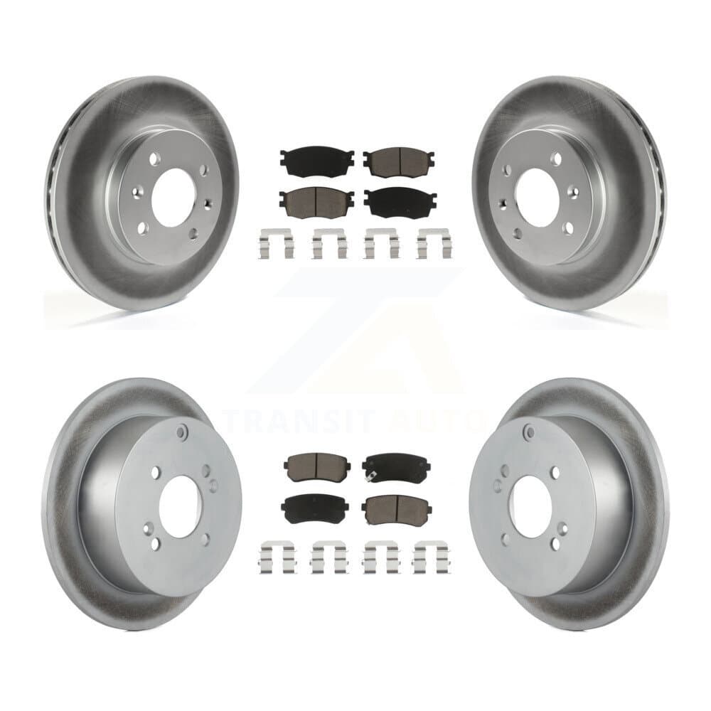 Transit Auto - KGC-101316 - Front and Rear Disc Brake Kits image 1