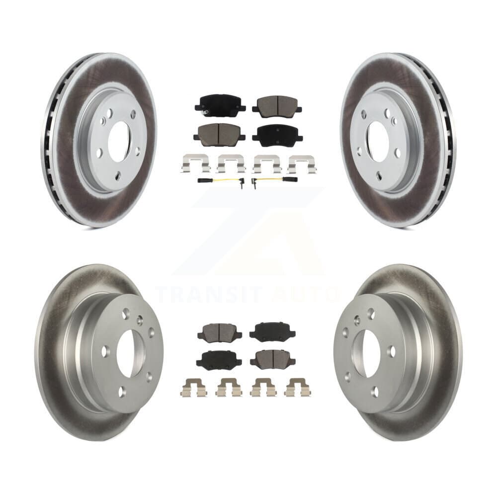 Transit Auto - KGC-101362 - Front and Rear Disc Brake Kits image 1