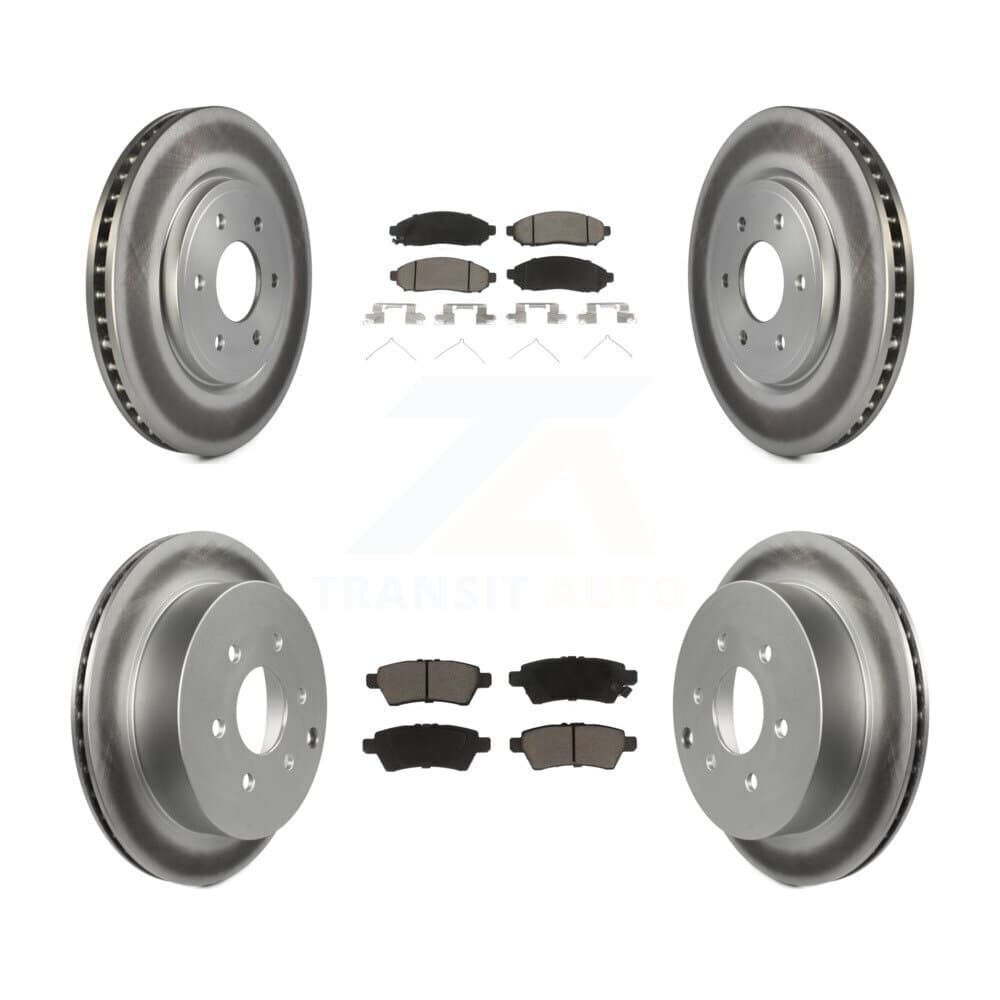 Transit Auto - KGC-101392 - Front and Rear Disc Brake Kits image 1