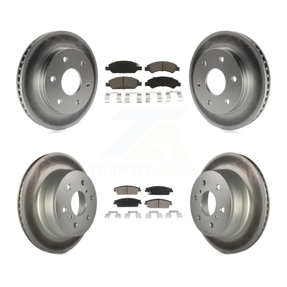 Transit Auto - KGC-101394 - Front and Rear Disc Brake Kits image 1
