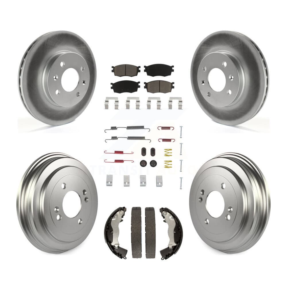 Transit Auto - KGC-101927 - Front and Rear Disc Brake Kits image 1