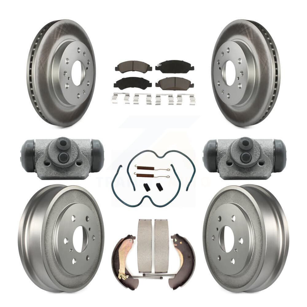 Transit Auto - KGC-102091 - Front and Rear Disc Brake Kits image 1