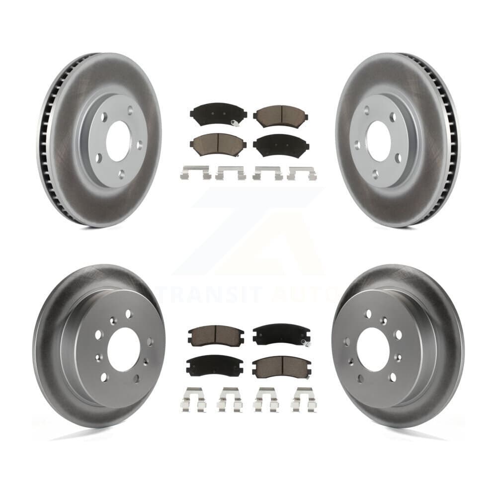 Transit Auto - KGC-102257 - Front and Rear Disc Brake Kits image 1