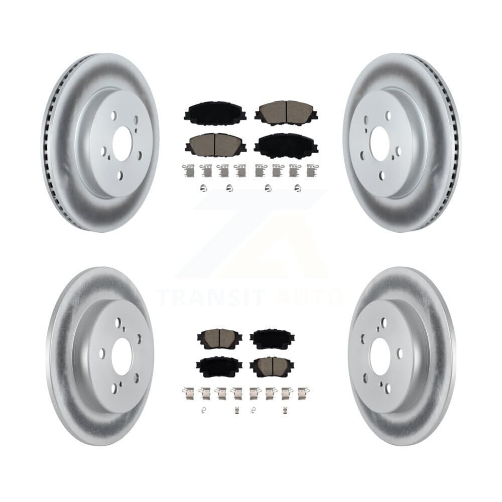 Transit Auto - KGC-102278 - Front and Rear Disc Brake Kits image 1