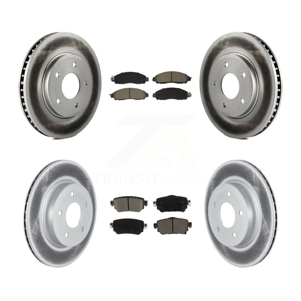 Transit Auto - KGC-102502 - Front and Rear Disc Brake Kits image 1