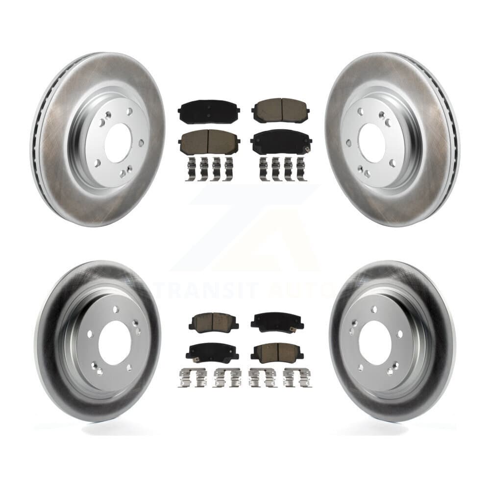 Transit Auto - KGC-102513 - Front and Rear Disc Brake Kits image 1