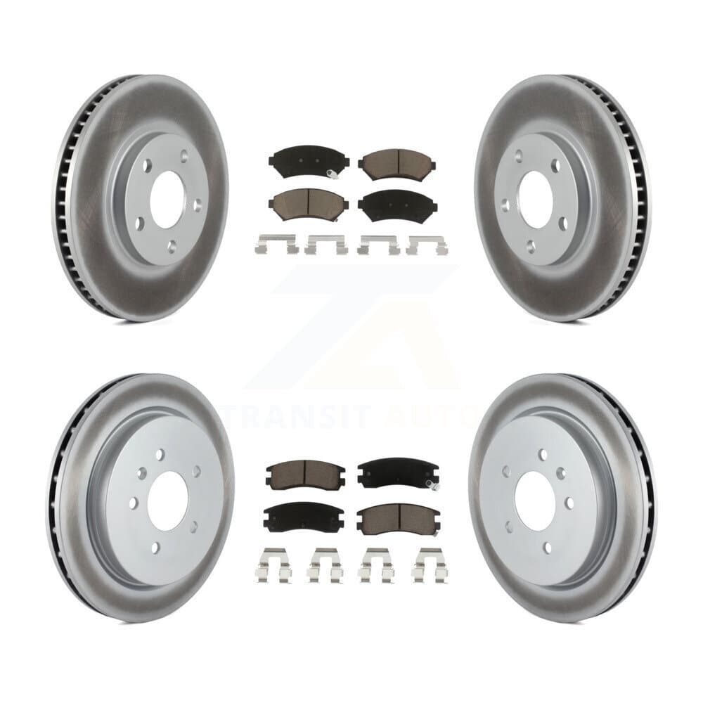 Transit Auto - KGC-103601 - Front and Rear Disc Brake Kits image 1