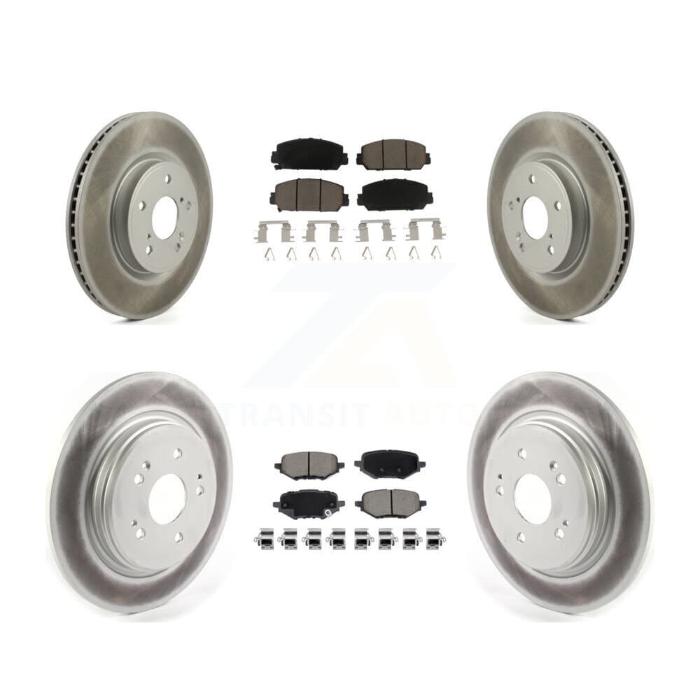 Transit Auto - KGC-103604 - Front and Rear Disc Brake Kits image 1