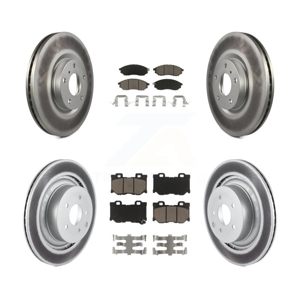 Transit Auto - KGC-103632 - Front and Rear Disc Brake Kits image 1