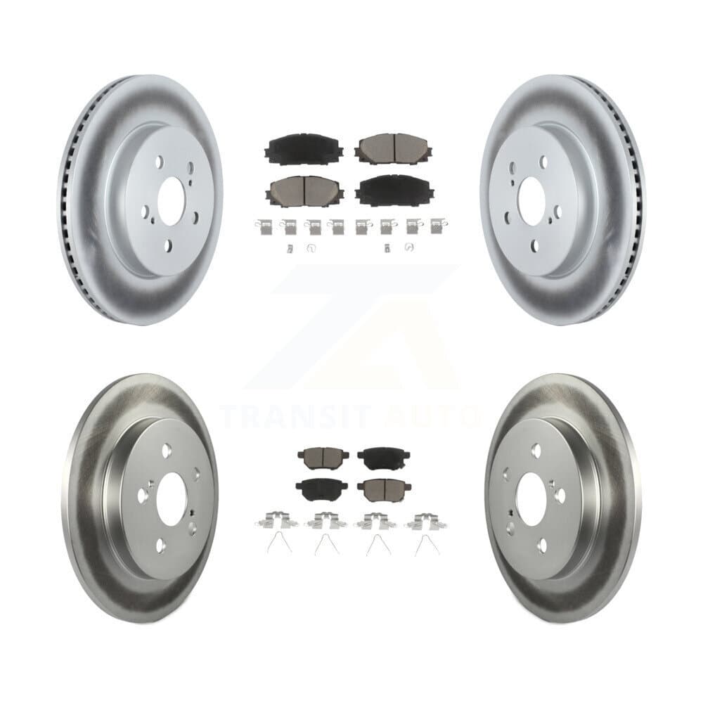Transit Auto - KGC-103641 - Front and Rear Disc Brake Kits image 1