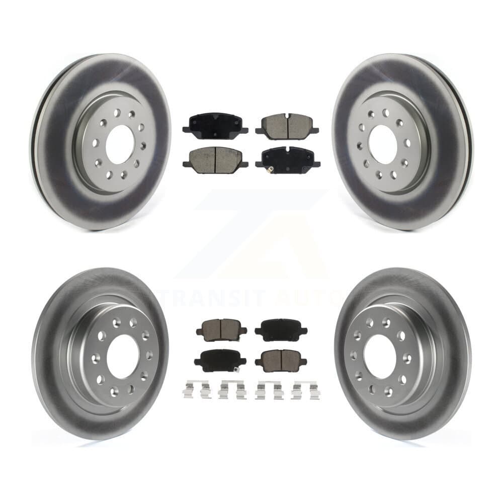 Transit Auto - KGC-103644 - Front and Rear Disc Brake Kits image 1