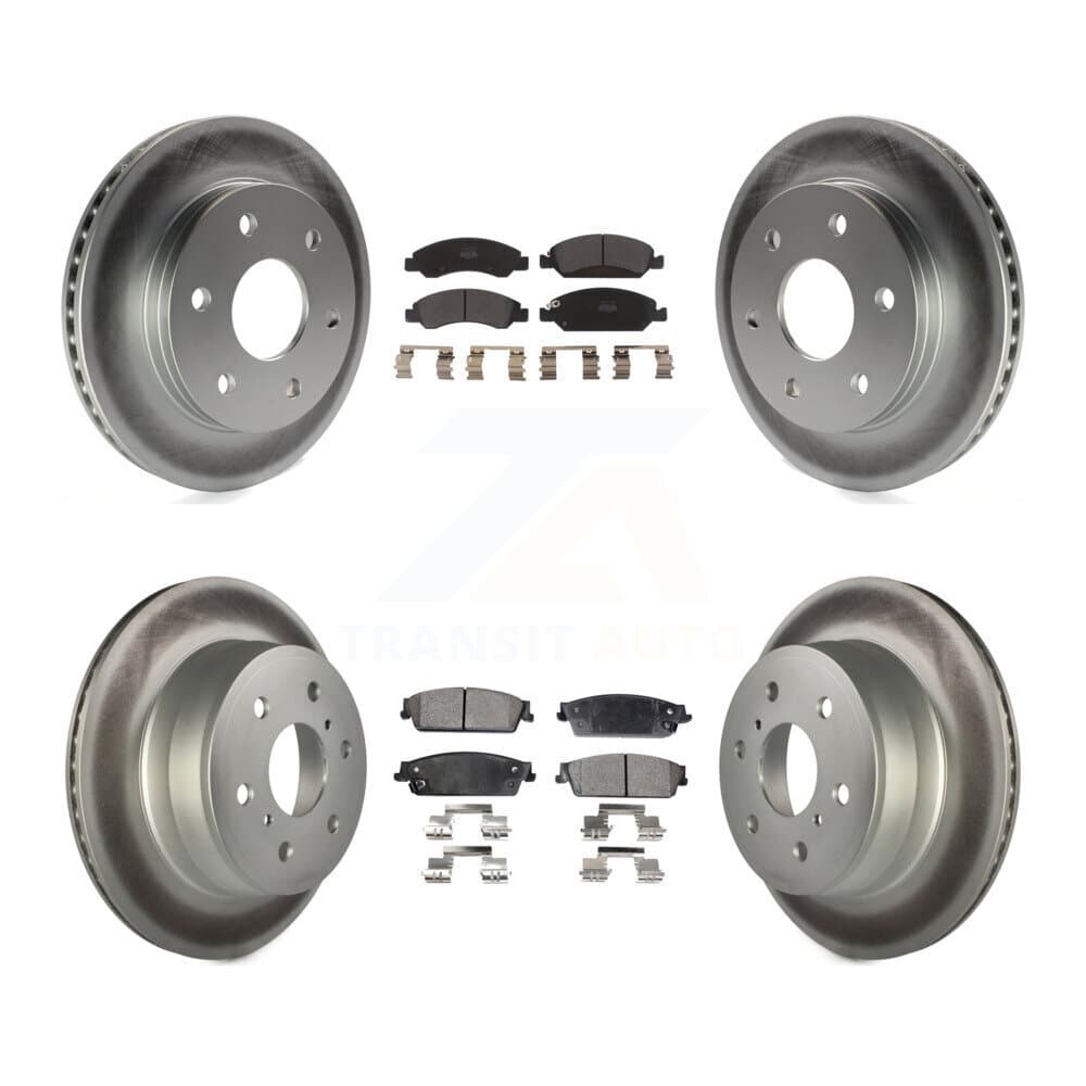 Transit Auto - KGF-100551 - Front and Rear Disc Brake Kits image 1