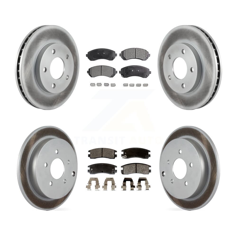 Transit Auto - KGF-100567 - Front and Rear Disc Brake Kits image 1