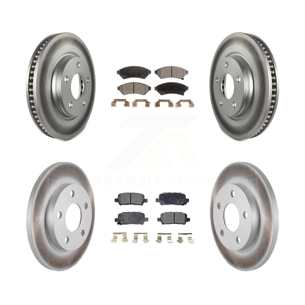 Transit Auto - KGF-100581 - Front and Rear Disc Brake Kits image 1
