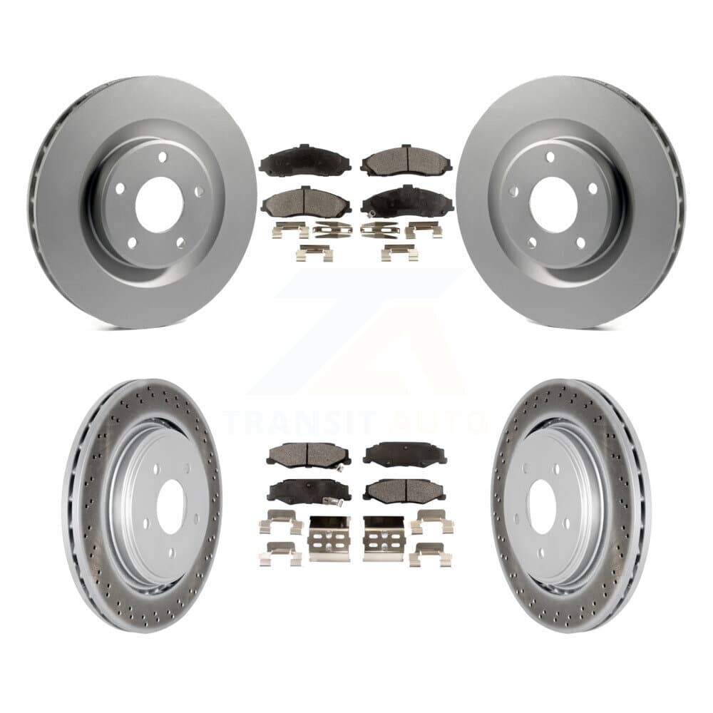 Transit Auto - KGF-100585 - Front and Rear Disc Brake Kits image 1