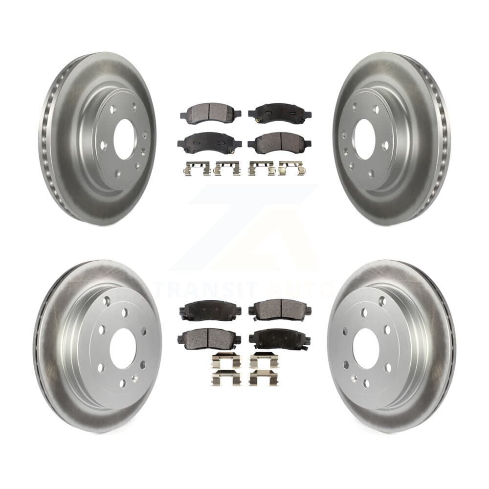 Transit Auto - KGF-100604 - Front and Rear Disc Brake Kits image 1