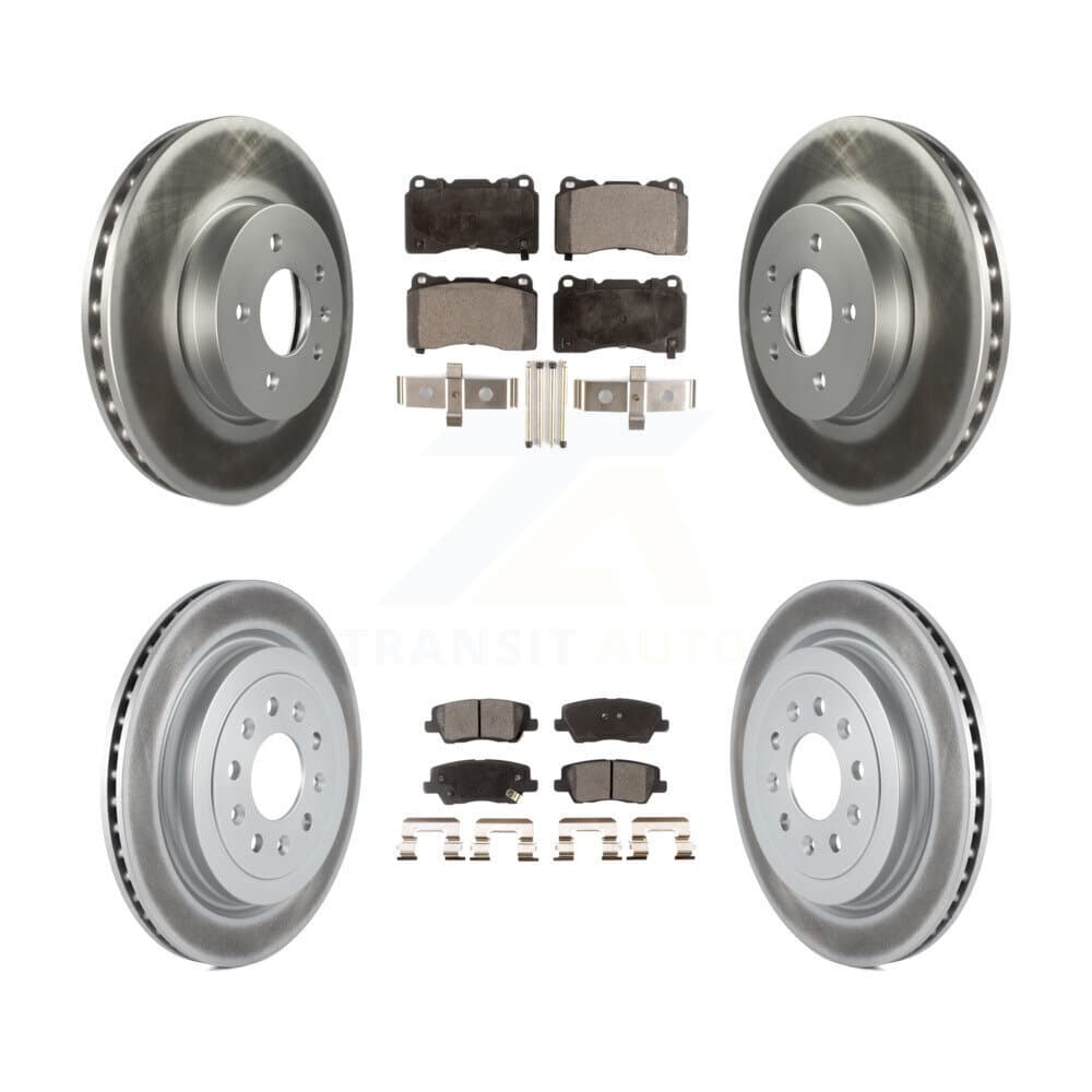 Transit Auto - KGF-100625 - Front and Rear Disc Brake Kits image 1