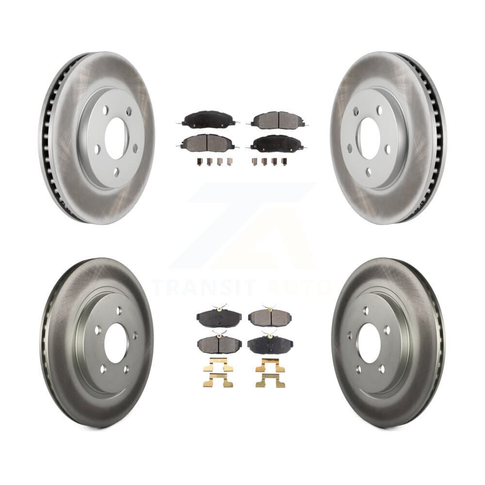 Transit Auto - KGF-100651 - Front and Rear Disc Brake Kits image 1