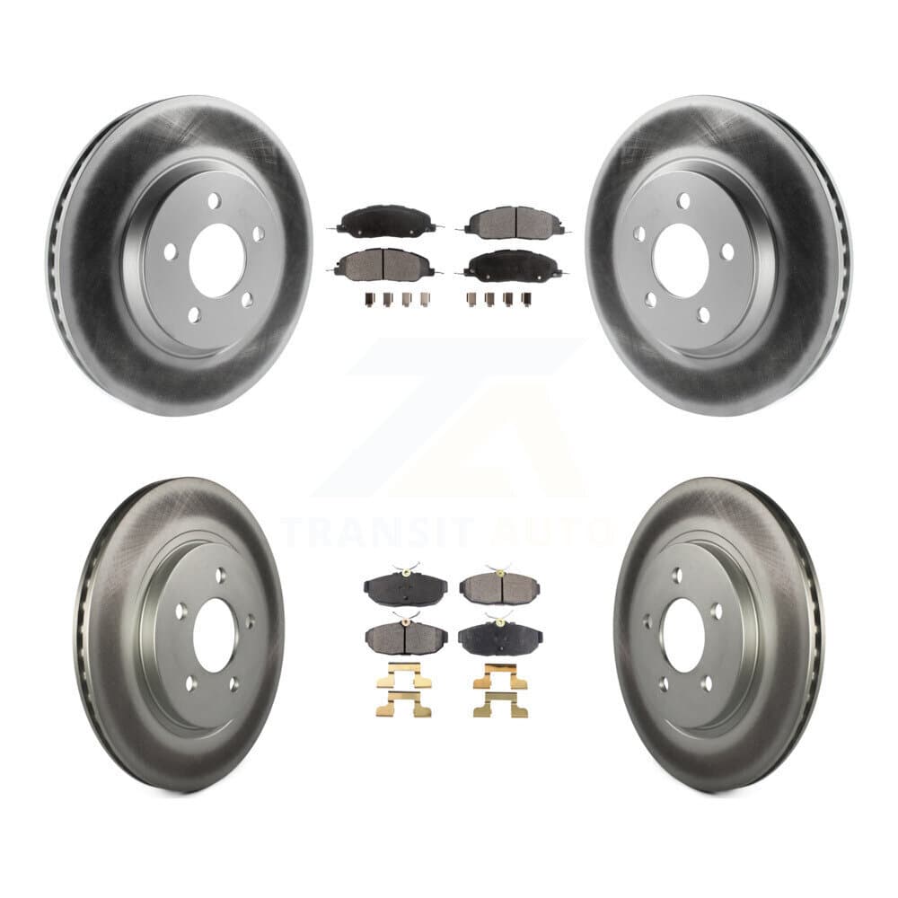 Transit Auto - KGF-100652 - Front and Rear Disc Brake Kits image 1