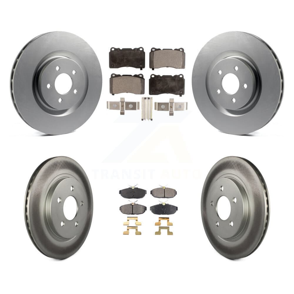 Transit Auto - KGF-100656 - Front and Rear Disc Brake Kits image 1