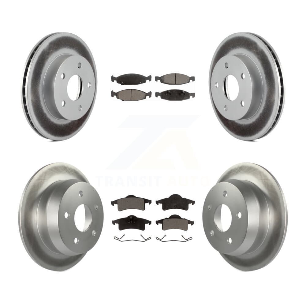 Transit Auto - KGF-100693 - Front and Rear Disc Brake Kits image 1