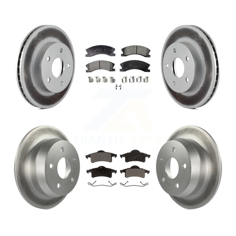 Transit Auto - KGF-100694 - Front and Rear Disc Brake Kits image 1
