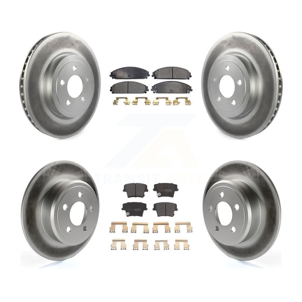 Transit Auto - KGF-100713 - Front and Rear Disc Brake Kits image 1