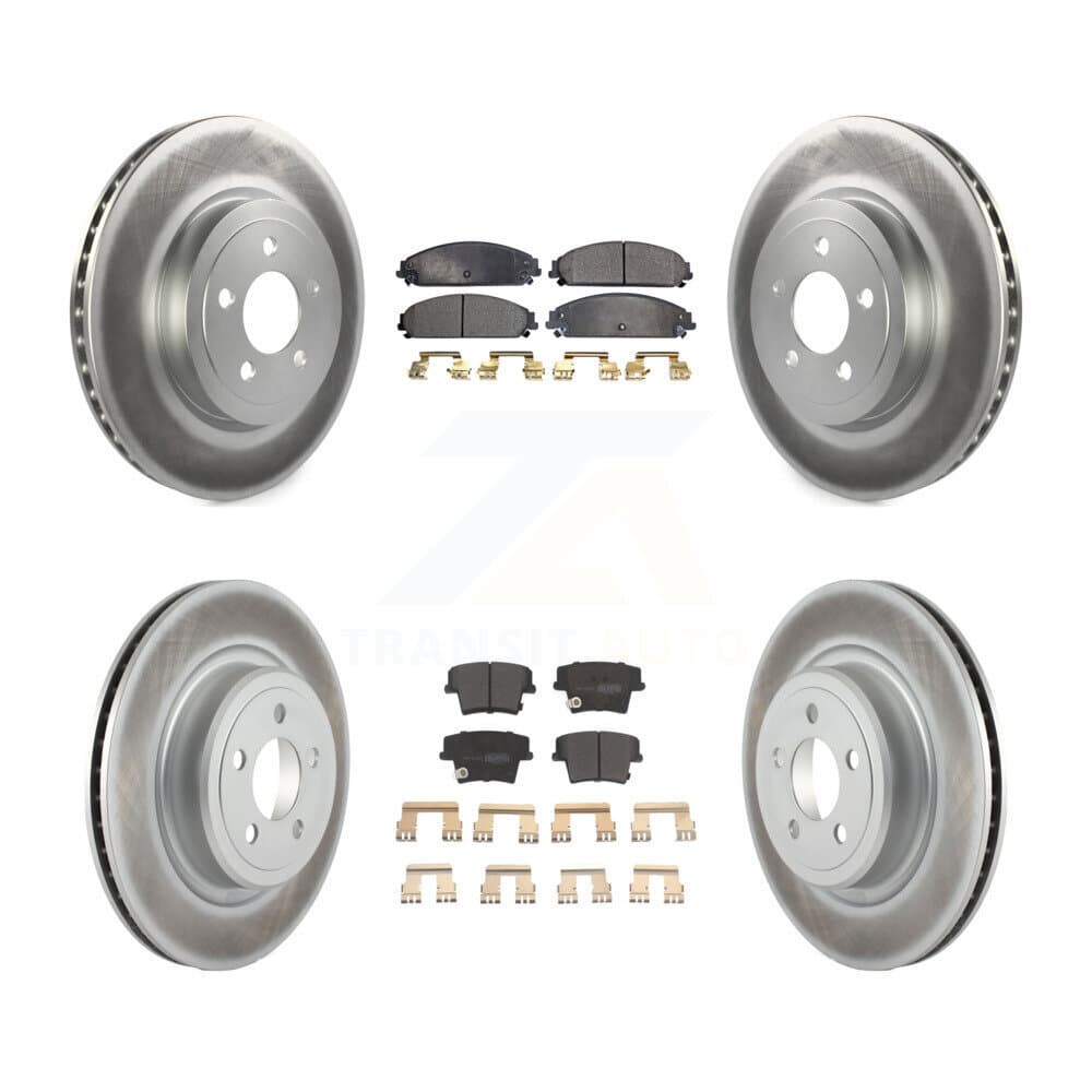 Transit Auto - KGF-100715 - Front and Rear Disc Brake Kits image 1
