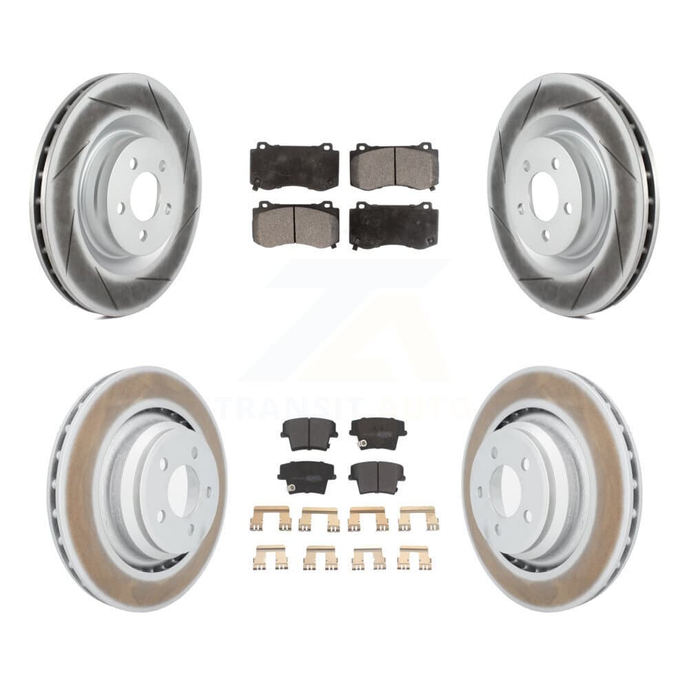 Transit Auto - KGF-100718 - Front and Rear Disc Brake Kits image 1