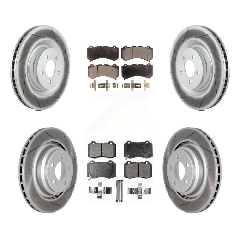 Transit Auto - KGF-100722 - Front and Rear Disc Brake Kits image 1