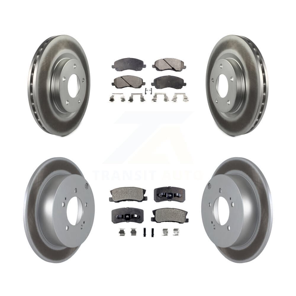 Transit Auto - KGF-100728 - Front and Rear Disc Brake Kits image 1