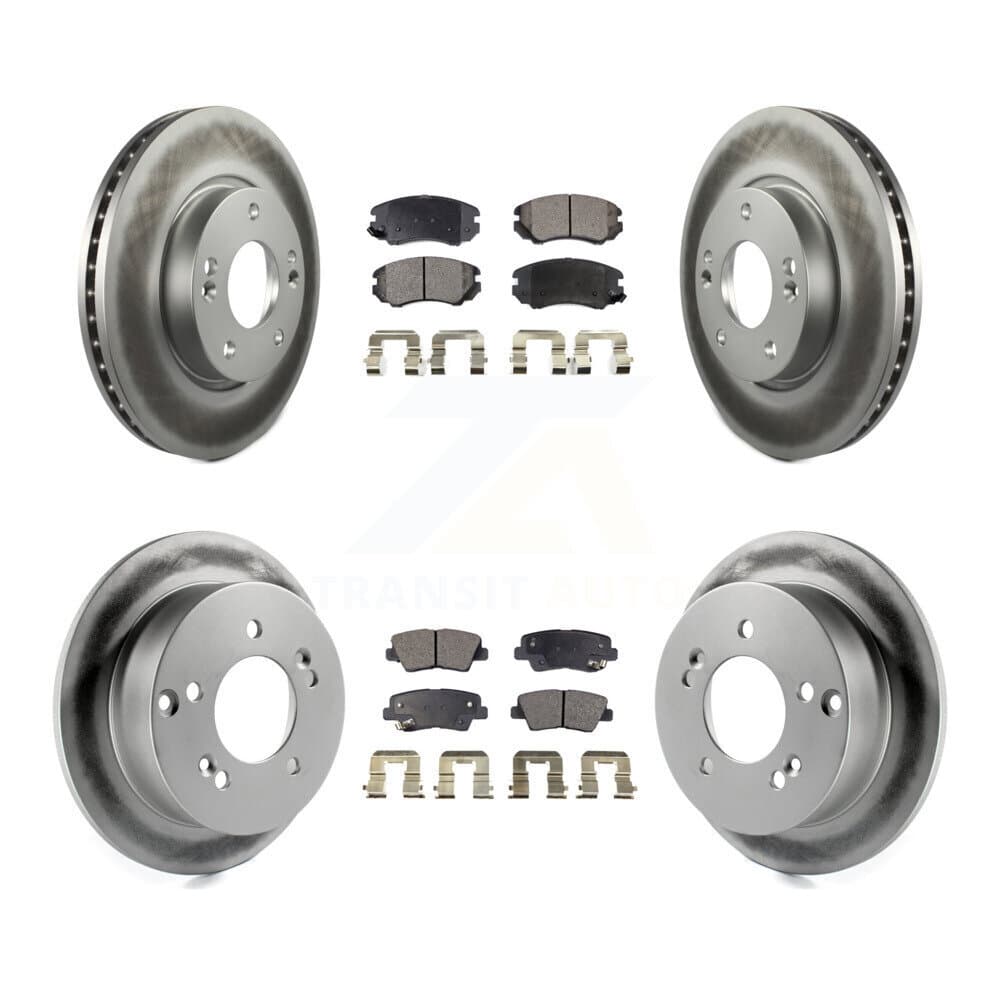 Transit Auto - KGF-100838 - Front and Rear Disc Brake Kits image 1